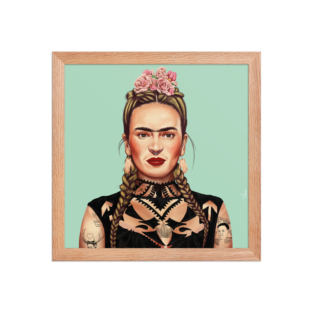 Frida Kahlo Framed Poster