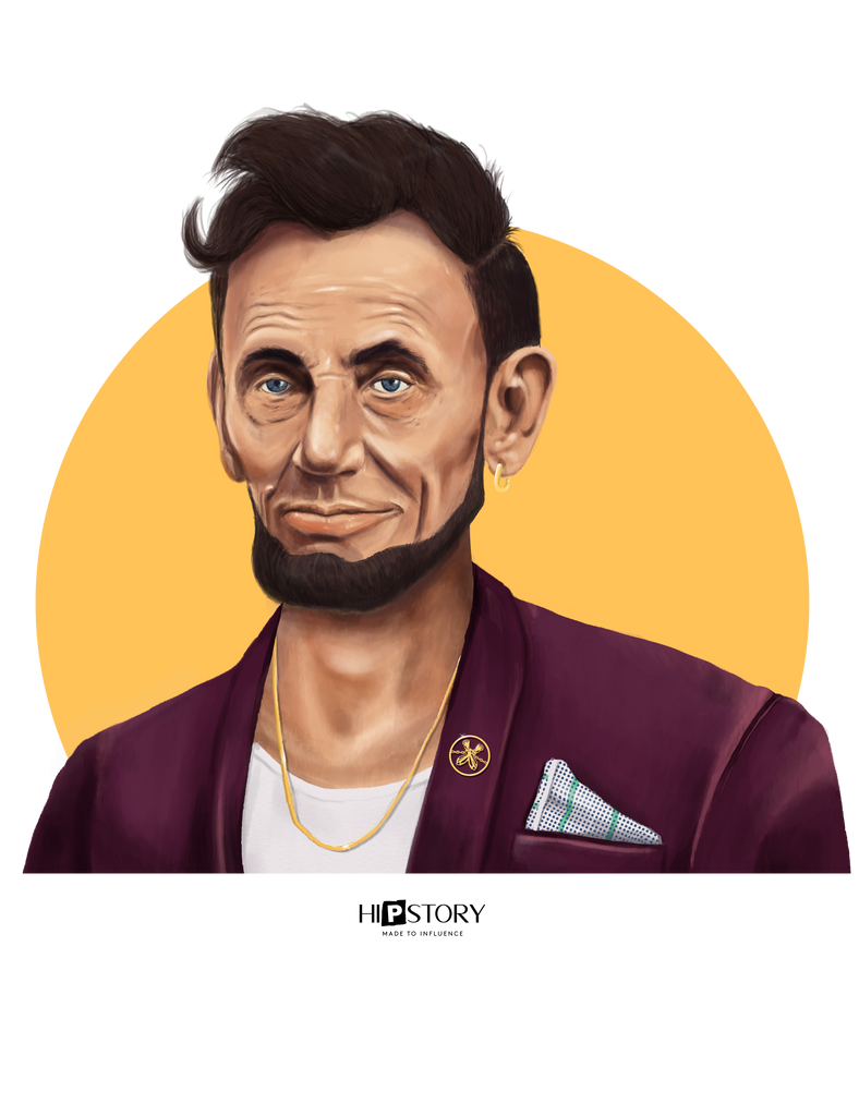 Abraham Lincoln Oversized T-Shirt