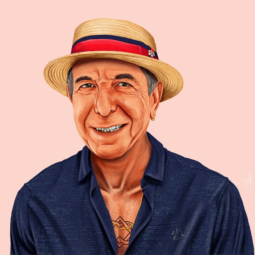 Leonard Cohen Poster