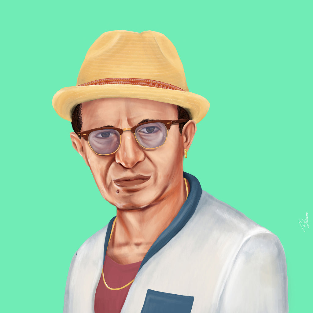 Menachem Begin Poster