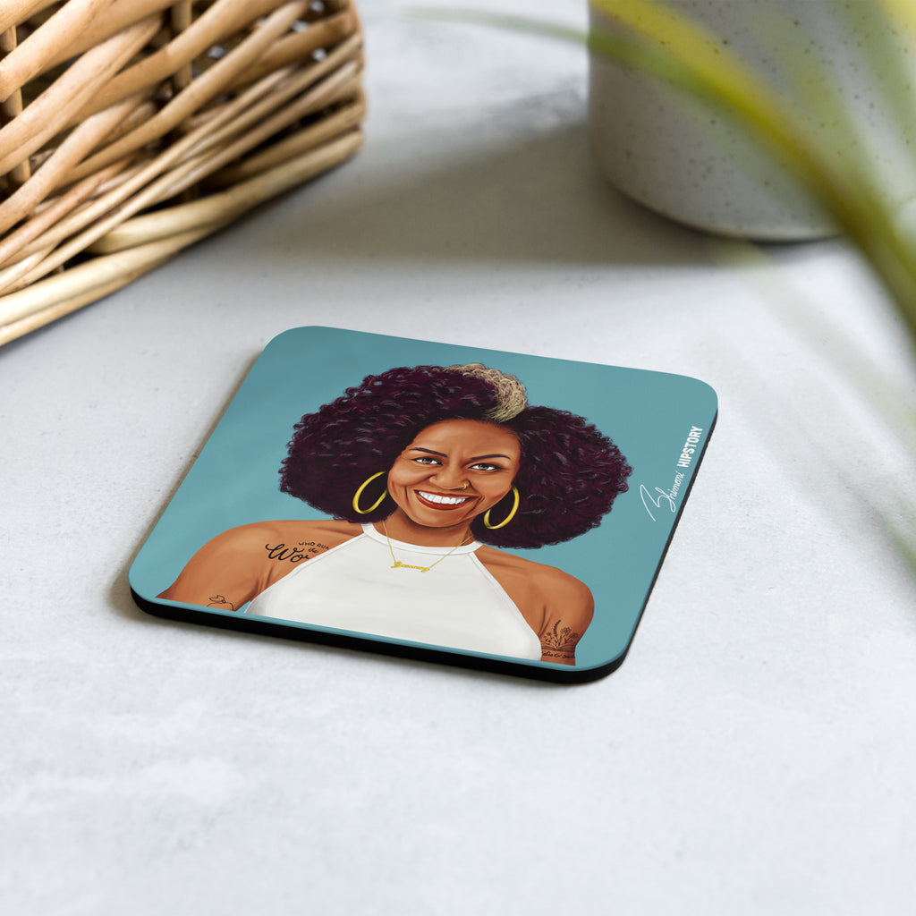 Michelle Obama Coaster