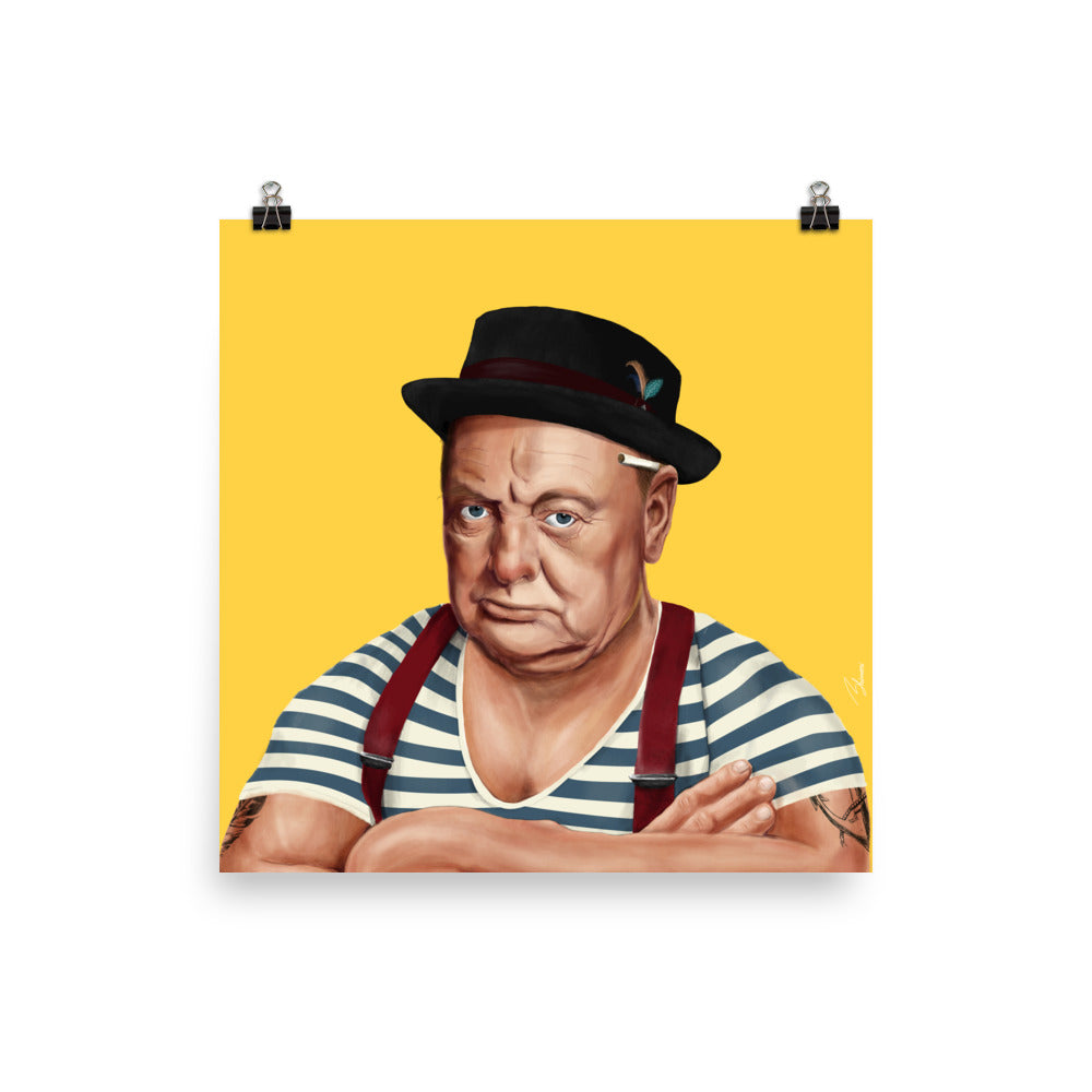 Winston Churchill Poster